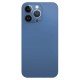Husa 0.3mm Apple iPhone 13 Pro Max, SILKASE, subtire, culoare albastru pacific, plastic mat (iPhone 13 Pro Max, H0918) by www.silkase.ro