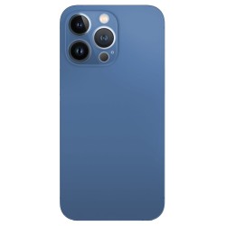 Husa 0.3mm pentru Apple iPhone 13 Pro, SILKASE, subtire, culoare pacific blue, plastic mat Husa 0.3mm pentru Apple iPhone 13 Pro, SILKASE, subtire, culoare pacific blue, plastic mat