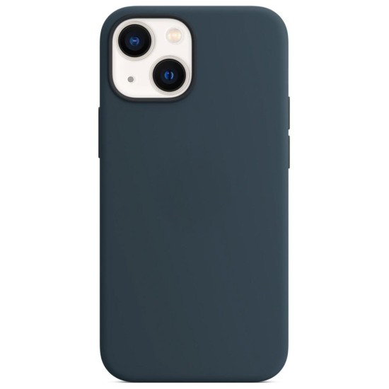 Husa SILKASE pentru Apple iPhone 13, magcase, soft silicon, culoare albastru inchis (SILKASE, iPhone 13) by www.silkase.ro Husa SILKASE pentru Apple iPhone 13, magcase, soft silicon, culoare albastru inchis (iPhone 13, H1163) by www.silkase.ro