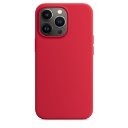 Husa SILKASE pentru Apple iPhone 13 Pro Max, magcase, soft silicon, culoare rosu Husa SILKASE pentru Apple iPhone 13 Pro Max, magcase, soft silicon, culoare rosu