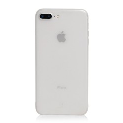 Husa 0.3mm iPhone 7+ Plus Matte SILKASE, culoare alb, plastic mat Husa 0.3mm iPhone 7+ Plus Matte SILKASE, culoare alb, plastic mat