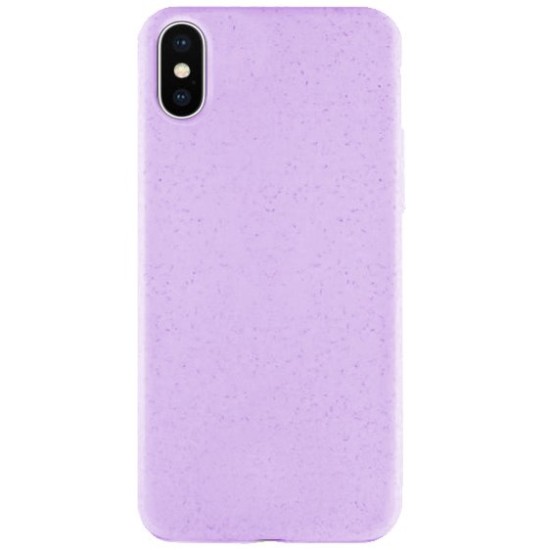 Husa iPhone X, bio-degradabila, SLR, culoare roz (iPhone X, SSL-278) by www.silkase.ro