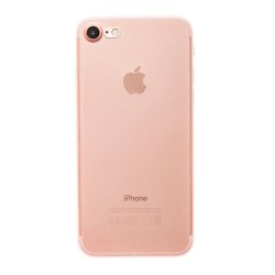 Husa 0.3mm iPhone 8 Matte SILKASE, culoare rosegold, plastic mat