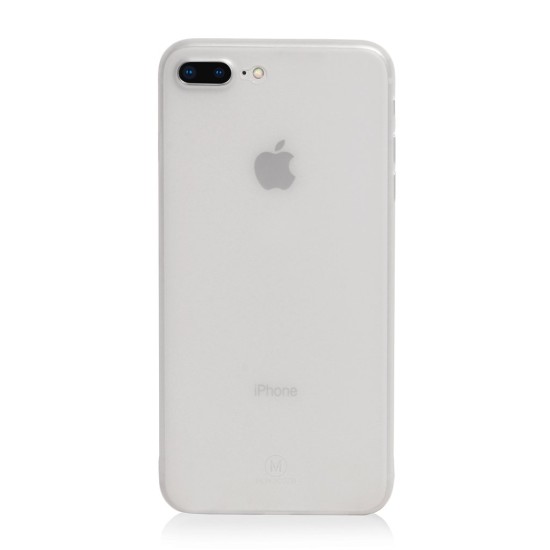 Husa 0.3mm iPhone 8+ Plus Matte SILKASE, culoare alb, plastic mat (SILKASE, iPhone 7 Plus) by www.silkase.ro Husa 0.3mm iPhone 8+ Plus Matte SILKASE, culoare alb, plastic mat (iPhone 7 Plus, H0045) by www.silkase.ro