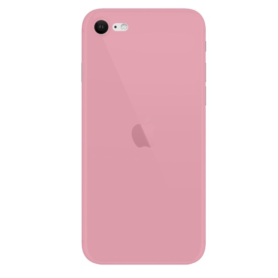 Husa 0.3mm iPhone SE 2 Matte SILKASE, culoare rosegold, plastic mat (iPhone 7, H0051) by www.silkase.ro