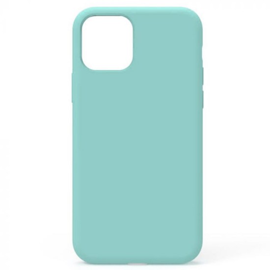Husa Apple iPhone 11 Pro Max, SILKASE, culoare turcoaz, liquid silicone (iPhone 11 Pro Max, H0073) by www.silkase.ro