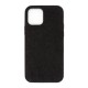 Husa compatibila cu Apple iPhone 12 Mini, SILKASE, alcantara, culoare negru (SILKASE, iPhone 12 Mini) by www.silkase.ro Husa compatibila cu Apple iPhone 12 Mini, SILKASE, alcantara, culoare negru (iPhone 12 Mini, H0077) by www.silkase.ro