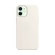 Husa compatibila cu Apple iPhone 12 Mini, SILKASE, magcase, culoare alb, liquid silicon (iPhone 12 Mini, H0079) by www.silkase.ro