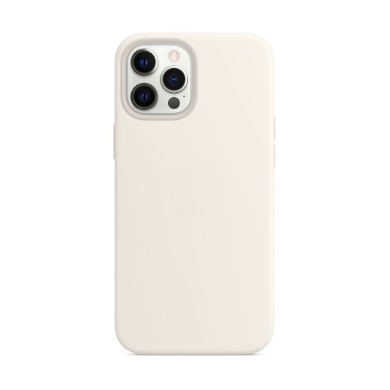 Husa compatibila cu Apple iPhone 12/12 Pro, SILKASE, magcase, culoare alb, liquid silicon (SILKASE, iPhone 12) by www.silkase.ro Husa compatibila cu Apple iPhone 12/12 Pro, SILKASE, magcase, culoare alb, liquid silicon (iPhone 12, H0100) by www.silkase.ro