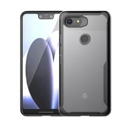 Husa armor Google Pixel 3 XL, Rugged, culoare negru, cauciuc