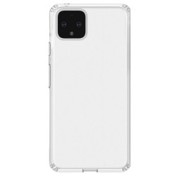 Husa Google Pixel 4 XL, SILKASE, culoare alb, silicon