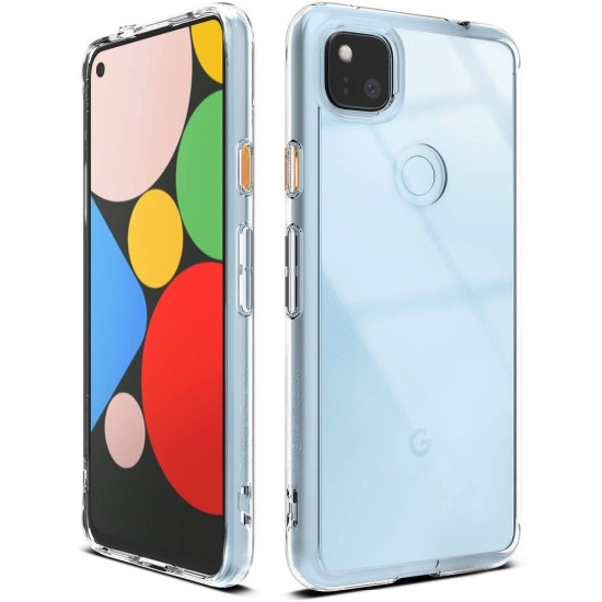 Husa SILKASE pentru Google Pixel 4a, culoare transparent, silicon (Telefoane Google, H0652) by www.silkase.ro