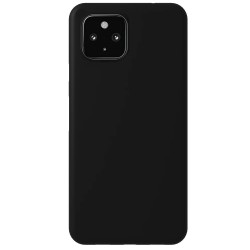 Husa SILKASE pentru Google Pixel 4, culoare negru, soft silicone