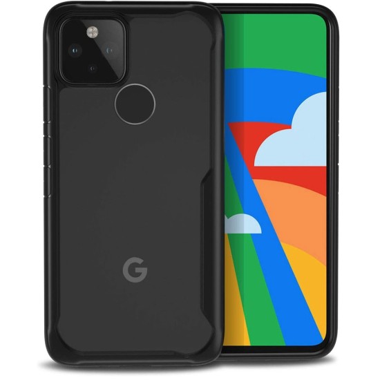 Husa SILKASE pentru Google Pixel 5a, AntiGravity, culoare transparent / negru (SILKASE, Telefoane Google) by www.silkase.ro Husa SILKASE pentru Google Pixel 5a, AntiGravity, culoare transparent / negru (Telefoane Google, H0678) by www.silkase.ro