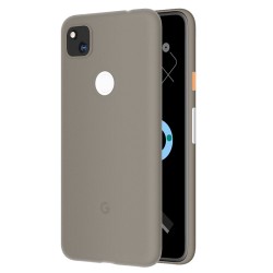 Husa 0.3mm SILKASE pentru Google Pixel 4a, subtire, culoare gri, plastic mat