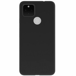 Husa 0.3mm SILKASE pentru Google Pixel 5, subtire, culoare negru, plastic mat