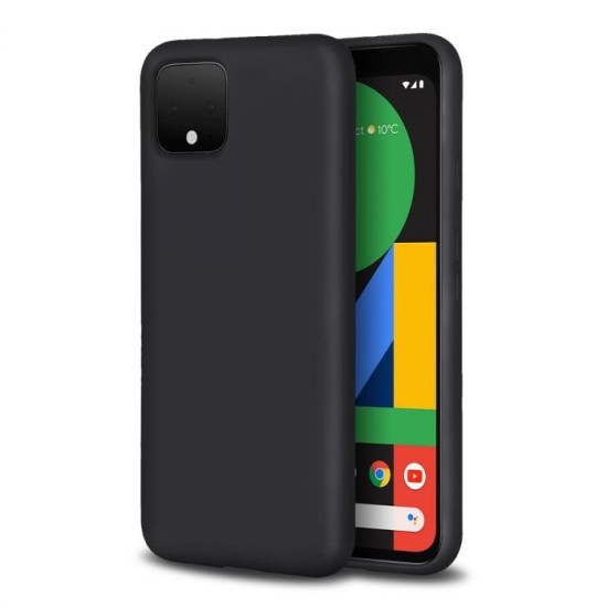 Husa SILKASE pentru Google Pixel 4 XL, culoare negru, soft silicone (SILKASE, Telefoane Google) by www.silkase.ro Husa SILKASE pentru Google Pixel 4 XL, culoare negru, soft silicone (Telefoane Google, H0800) by www.silkase.ro