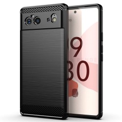 Husa SILKASE pentru Google Pixel 6, culoare carbon, silicon