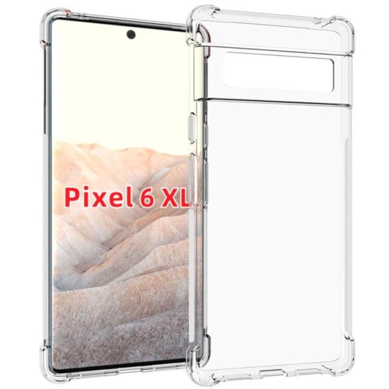 Husa SILKASE pentru Google Pixel 6 PRO, culoare transparent, silicon (Telefoane Google, H0839) by www.silkase.ro