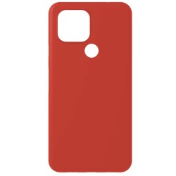 Husa SILKASE pentru Google Pixel 5a, soft silicon, rosu Husa SILKASE pentru Google Pixel 5a, soft silicon, rosu