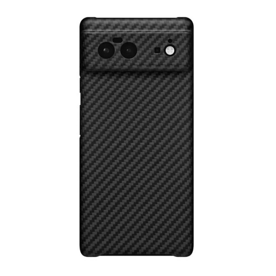 Husa fibra carbon SILKASE pentru Google Pixel 6, aramid kevlar, negru (SILKASE, Telefoane Google) by www.silkase.ro Husa fibra carbon SILKASE pentru Google Pixel 6, aramid kevlar, negru (Telefoane Google, H1144) by www.silkase.ro