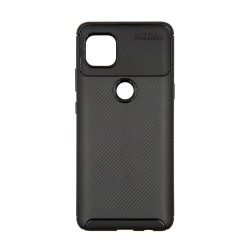 Husa compatibila cu Motorola Moto G 5G, SILKASE, culoare carbon negru Husa compatibila cu Motorola Moto G 5G, SILKASE, culoare carbon negru