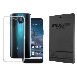 Husa SILKASE compatibila cu Nokia 8.3, SILKASE, culoare transparent, silicon Husa SILKASE compatibila cu Nokia 8.3, SILKASE, culoare transparent, silicon