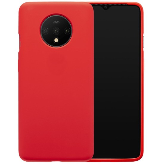 Husa OnePlus 7T, SLR, culoare rosu, liquid silicone (SILKASE, Telefoane OnePlus) by www.silkase.ro Husa OnePlus 7T, SLR, culoare rosu, liquid silicone (Telefoane OnePlus, H0314) by www.silkase.ro