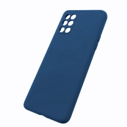 Husa pentru OnePlus 8T, SILKASE, culoare albastru, silicon Husa pentru OnePlus 8T, SILKASE, culoare albastru, silicon