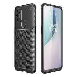 Husa compatibila cu Oneplus N100, SILKASE, culoare carbon negru Husa compatibila cu Oneplus N100, SILKASE, culoare carbon negru