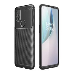 Husa compatibila cu Oneplus N10 5G, SILKASE, culoare carbon negru Husa compatibila cu Oneplus N10 5G, SILKASE, culoare carbon negru