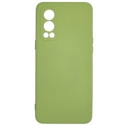Husa SILKASE pentru OnePlus Nord 2 5G, soft silicon, verde