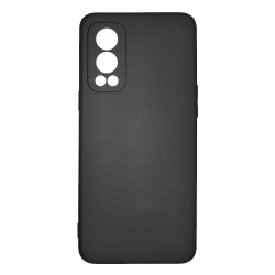 Husa SILKASE pentru OnePlus Nord 2 5G, soft silicon, negru Husa SILKASE pentru OnePlus Nord 2 5G, soft silicon, negru