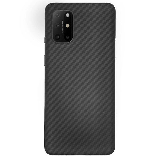 Husa fibra carbon SILKASE pentru OnePlus 8T, aramid kevlar, negru (Telefoane OnePlus, H0961) by www.silkase.ro