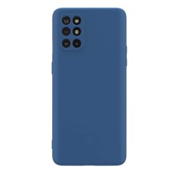Husa SILKASE pentru OnePlus 8T, camera protection, soft silicon, culoare albastru Husa SILKASE pentru OnePlus 8T, camera protection, soft silicon, culoare albastru