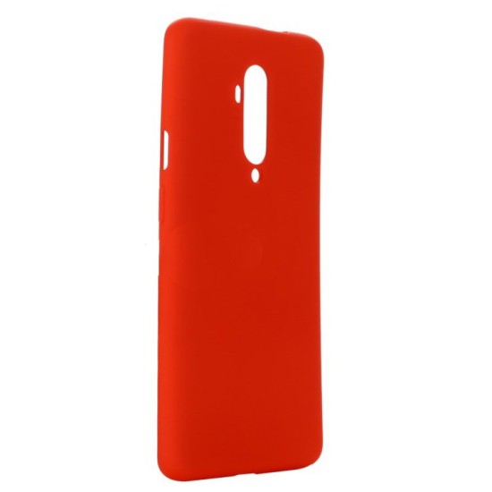 Husa OnePlus 7T Pro, SLR, culoare rosu, liquid silicone (Telefoane OnePlus, H0310) by www.silkase.ro