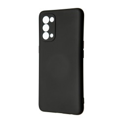 Husa compatibila cu Oppo Reno 5 Pro 5G, SILKASE, culoare negru, soft silicon
