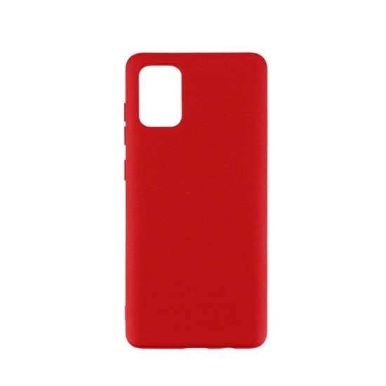 Husa compatibila cu Samsung A71 , SILKASE, culoare rosu, soft silicone (SILKASE, Telefoane Samsung) by www.silkase.ro Husa compatibila cu Samsung A71 , SILKASE, culoare rosu, soft silicone (Telefoane Samsung, H0551) by www.silkase.ro