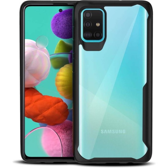 Husa SILKASE pentru Samsung A51, AntiGravity, culoare transparent / negru (SILKASE, Telefoane Samsung) by www.silkase.ro Husa SILKASE pentru Samsung A51, AntiGravity, culoare transparent / negru (Telefoane Samsung, H0677) by www.silkase.ro