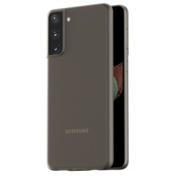 Husa 0.3mm SILKASE pentru Samsung S21, subtire, culoare gri, plastic mat Husa 0.3mm SILKASE pentru Samsung S21, subtire, culoare gri, plastic mat