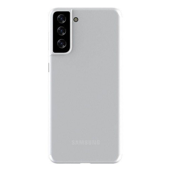 Husa 0.3mm SILKASE pentru Samsung S21 Plus, subtire, culoare alb/transparent, plastic mat (Telefoane Samsung, H0779) by www.silkase.ro