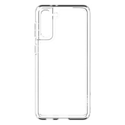 Husa SILKASE pentru Samsung S21 FE, silicon, transparenta