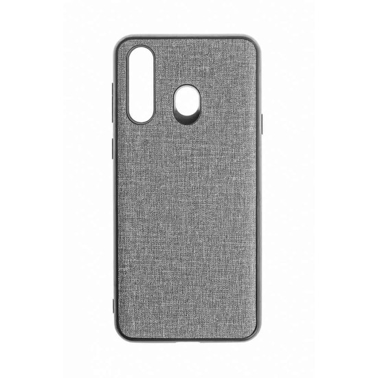 Husa Samsung A8S, Fabric, culoare gri (SILKASE, Telefoane Samsung) by www.silkase.ro Husa Samsung A8S, Fabric, culoare gri (Telefoane Samsung, H0367) by www.silkase.ro