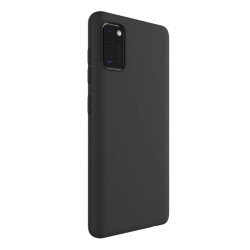 Husa Samsung Galaxy A41, SILKASE, culoare negru, silicon