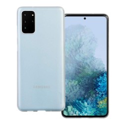 Husa 0.3mm Samsung Galaxy S20, Matte SILKASE, culoare alb, plastic mat Husa 0.3mm Samsung Galaxy S20, Matte SILKASE, culoare alb, plastic mat