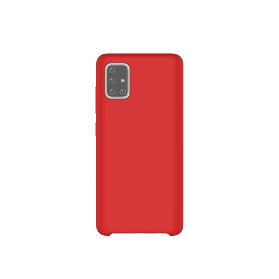 Husa Samsung Galaxy A51, SILKASE, culoare rosu, liquid silicone (SILKASE, Telefoane Samsung) by www.silkase.ro Husa Samsung Galaxy A51, SILKASE, culoare rosu, liquid silicone (Telefoane Samsung, H0381) by www.silkase.ro
