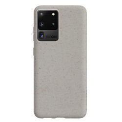 Husa Samsung Galaxy S20 Ultra, biodegradabila, SLR, culoare alb, plastic cauciucat Husa Samsung Galaxy S20 Ultra, biodegradabila, SLR, culoare alb, plastic cauciucat