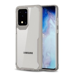 Husa Samsung Galaxy S20 Ultra, Focus Case, culoare gri, silicon Husa Samsung Galaxy S20 Ultra, Focus Case, culoare gri, silicon