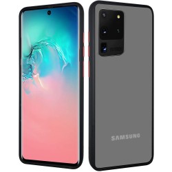 Husa pentru Samsung Galaxy S20 Ultra, SILKASE, plastic, transparent mat Husa pentru Samsung Galaxy S20 Ultra, SILKASE, plastic, transparent mat