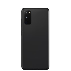 Husa Samsung Galaxy S20, SILKASE, culoare negru, silicon Husa Samsung Galaxy S20, SILKASE, culoare negru, silicon